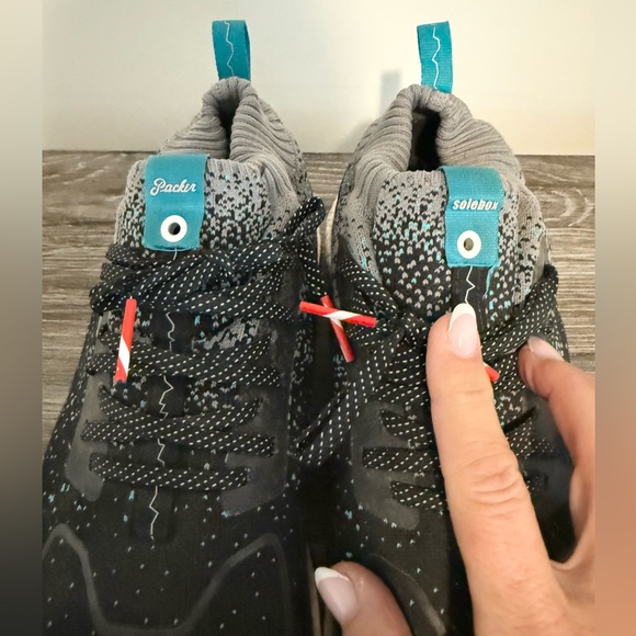 Solebox x Packer Shoes x adidas UltraBoost Mid 'Core Black Energy Blue’ - Picture 4 of 9